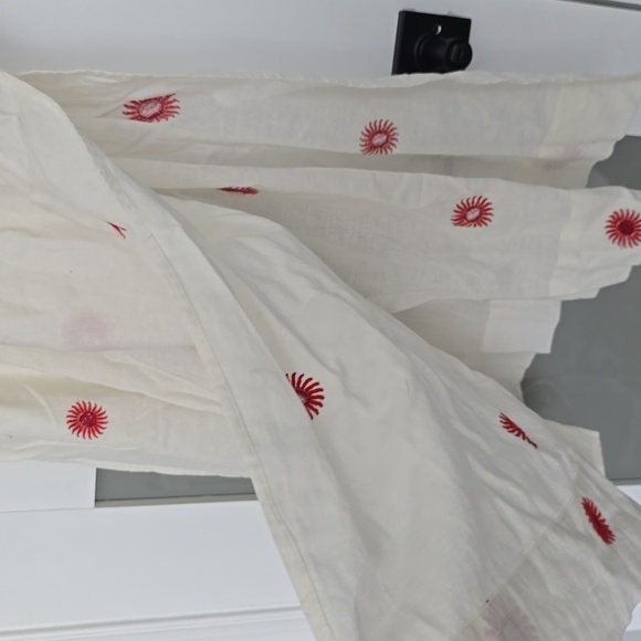 Free People Emory Embroidered Midi Dress NWOT SMALL - Picture 5 of 6